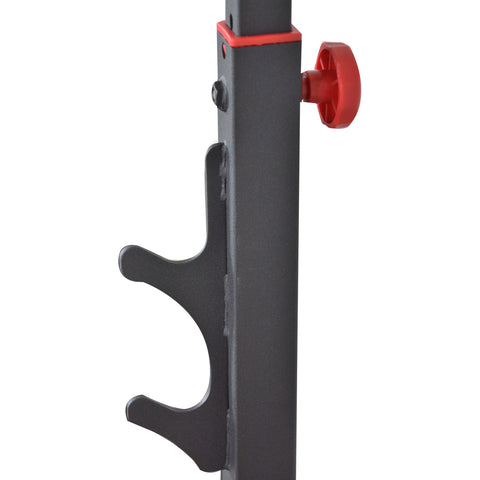 Train Hard® Hantelbank Set mit Hantelständer + 50 kg Gewichte