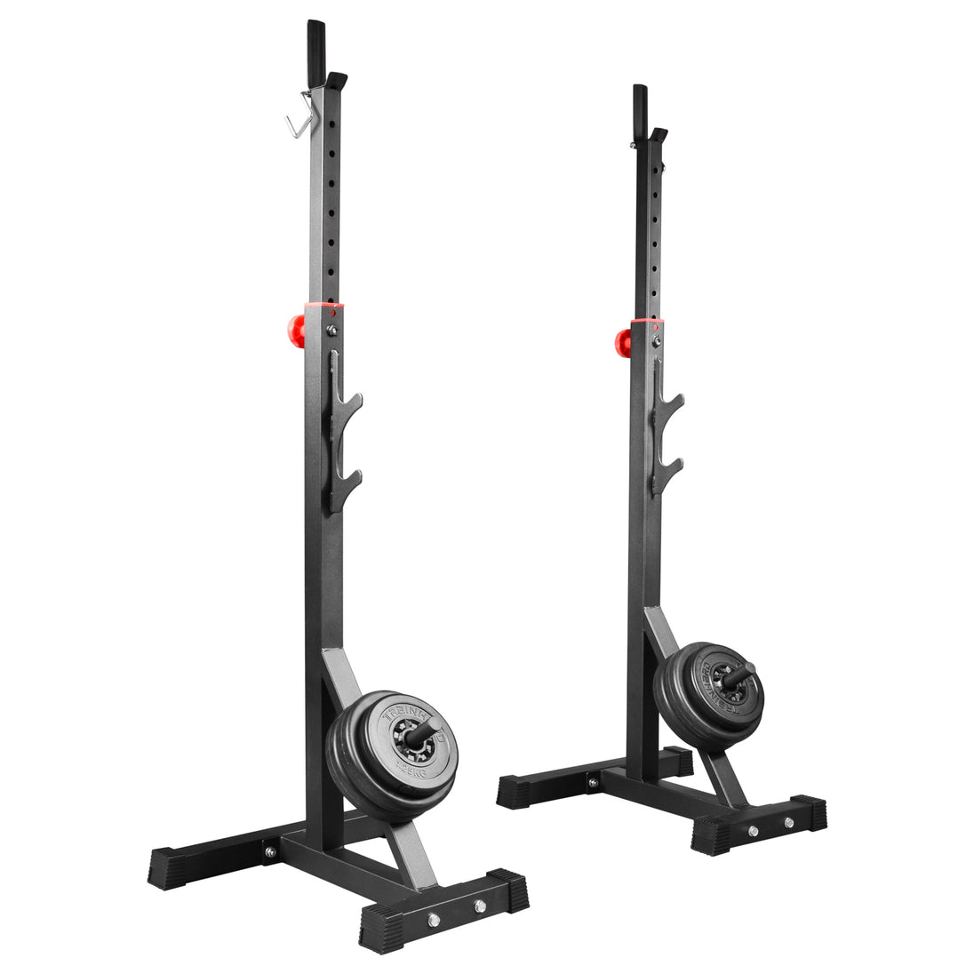 Train Hard® Hantelbank Set mit Hantelständer + 50 kg Gewichte HanssonSports.de