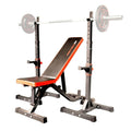Train Hard® Verstellbare Hantelbank Schrägbank mit Hantelständer HanssonSports.de