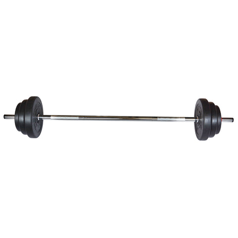 Train Hard® Langhantelset inkl. 17,5 Kg Gewichte