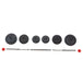 Train Hard® Langhantelset inkl. 17,5 Kg Gewichte HanssonSports.de