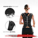 Gewichtsweste 8 KG, X-Style, Trainingsweste für Krafttraining, Laufen, Fitness, uvm. HanssonSports.de